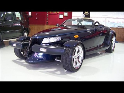 chrysler prowler 2001 blue mulholland edition 6 cylinders dohc 4 speed automatic 44024