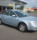 ford taurus 2008 lt blue sedan sel gasoline 6 cylinders front wheel drive automatic with overdrive 13212