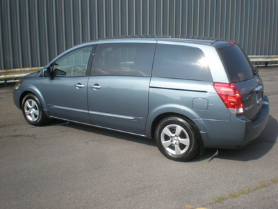 nissan quest 2008 blue van gasoline 6 cylinders front wheel drive automatic with overdrive 13212