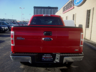 ford f 150 2010 red xlt 4x4 flex fuel 8 cylinders 4 wheel drive automatic with overdrive 60546