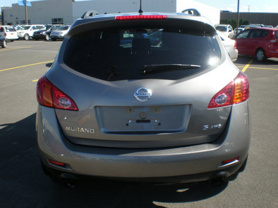 nissan murano 2009 gray suv gasoline 6 cylinders all whee drive automatic 13502