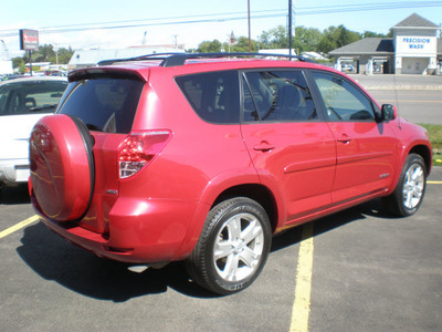 toyota rav4 2007 red suv gasoline 6 cylinders 4 wheel drive automatic 13502