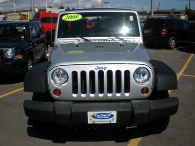 jeep wrangler unlimited 2008 silver suv x gasoline 6 cylinders 4 wheel drive 6 speed manual 13502