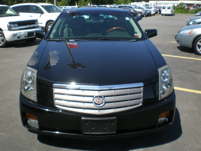 cadillac cts 2005 black sedan gasoline 6 cylinders rear wheel drive automatic 13502