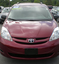 toyota sienna 2009 red van gasoline 6 cylinders front wheel drive automatic 13502