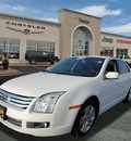 ford fusion 2007 white sedan sel gasoline 6 cylinders front wheel drive automatic 60915
