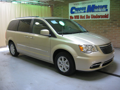 chrysler town and country 2011 gold van touring flex fuel 6 cylinders front wheel drive automatic 44883