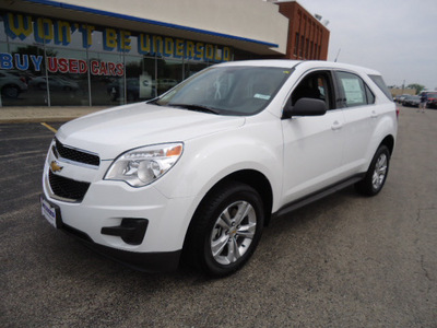 chevrolet equinox 2011 white ls gasoline 4 cylinders front wheel drive automatic 60007