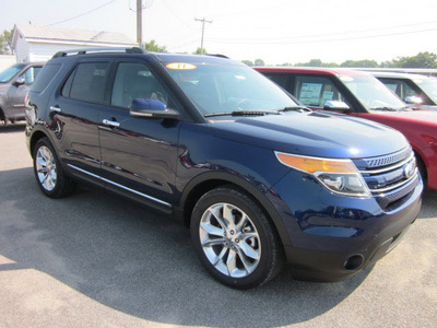 ford explorer 2011 dk  blue suv limited gasoline 6 cylinders front wheel drive automatic 62863