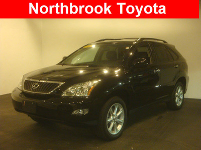 lexus rx 350 2008 black suv gasoline 6 cylinders all whee drive automatic 60062