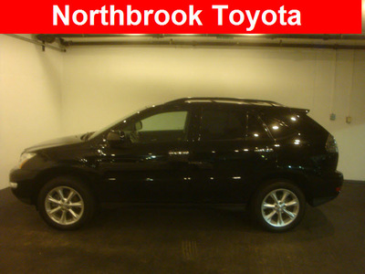 lexus rx 350 2008 black suv gasoline 6 cylinders all whee drive automatic 60062