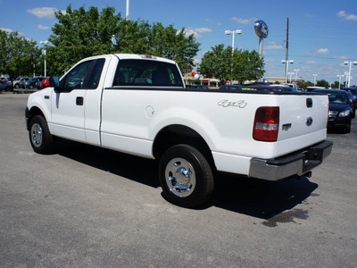 ford f 150 2007 white xl gasoline 8 cylinders 4 wheel drive 4 speed automatic 46168