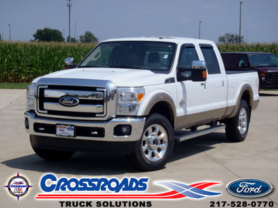 ford f 250 super duty 2011 white lariat biodiesel 8 cylinders 4 wheel drive automatic 62708