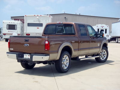 ford f 250 super duty 2011 brown lariat biodiesel 8 cylinders 4 wheel drive automatic 62708
