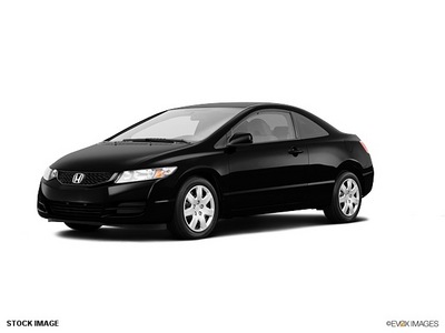 honda civic 2011 black coupe lx gasoline 4 cylinders front wheel drive not specified 28677