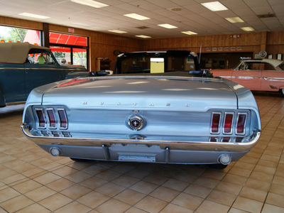 ford mustang 1967 light blue 6 cylinders automatic 61008