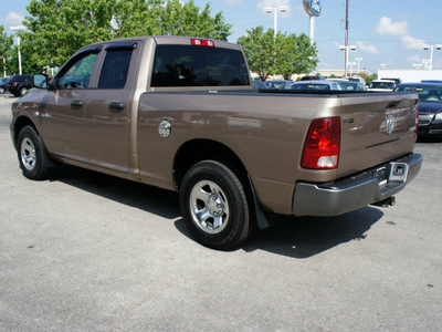 dodge ram pickup 1500 2009 lt  brown st gasoline 8 cylinders 4 wheel drive 5 speed automatic 46168