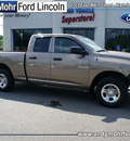dodge ram pickup 1500 2009 lt  brown st gasoline 8 cylinders 4 wheel drive 5 speed automatic 46168