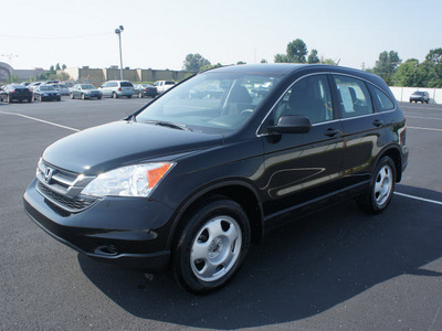 honda cr v 2010 black suv lx gasoline 4 cylinders all whee drive 5 speed automatic 47129