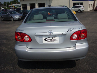 toyota corolla 2007 silver sedan ce gasoline 4 cylinders front wheel drive automatic 45324