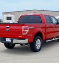 ford f 150 2011 red xlt 8 cylinders 4 wheel drive automatic 62708