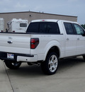 ford f 150 2011 white lariat limited gasoline 8 cylinders 4 wheel drive automatic 62708