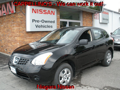 nissan rogue 2008 black suv s gasoline 4 cylinders all whee drive automatic 14094