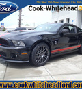 ford shelby gt500 2012 black coupe gasoline 8 cylinders rear wheel drive 6 speed manual 32401