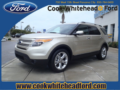 ford explorer 2011 gold suv limited gasoline 6 cylinders front wheel drive automatic 32401