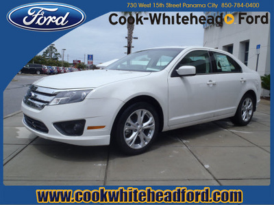 ford fusion 2012 white sedan se gasoline 4 cylinders front wheel drive automatic 32401