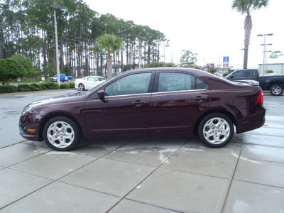 ford fusion 2011 maroon sedan se gasoline 4 cylinders front wheel drive automatic 32401