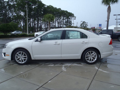 ford fusion 2012 white sedan sel gasoline 4 cylinders front wheel drive automatic 32401