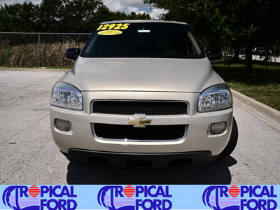 chevrolet uplander 2007 gold van ext ls gasoline 6 cylinders front wheel drive automatic 32837