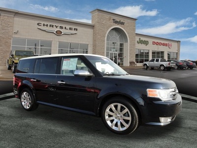 ford flex 2009 blue suv limited gasoline 6 cylinders all whee drive 6 speed automatic 60915