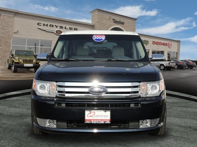 ford flex 2009 blue suv limited gasoline 6 cylinders all whee drive 6 speed automatic 60915