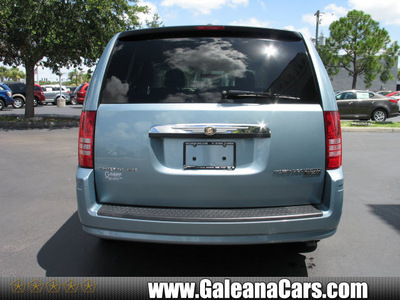 chrysler town and country 2010 lt  blue van touring gasoline 6 cylinders front wheel drive automatic 33912