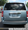 chrysler town and country 2010 lt  blue van touring gasoline 6 cylinders front wheel drive automatic 33912