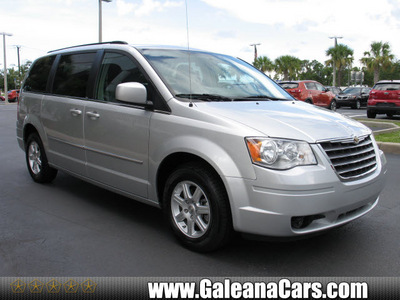 chrysler town and country 2010 silver van touring gasoline 6 cylinders front wheel drive automatic 33912