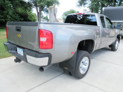 chevrolet silverado 3500hd 2008 gray pickup truck ltz diesel 8 cylinders 2 wheel drive automatic 14224