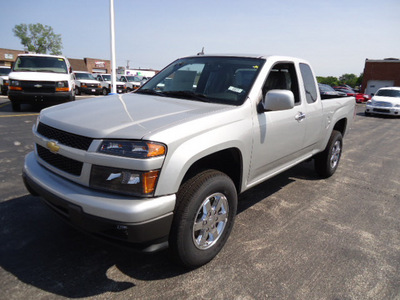 chevrolet colorado 2012 silver lt gasoline 5 cylinders 4 wheel drive automatic 60007