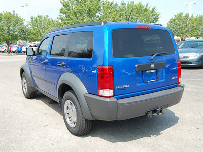 dodge nitro 2008 blue suv sxt gasoline 6 cylinders 4 wheel drive automatic 46168
