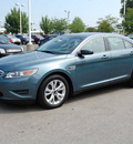ford taurus 2010 blue sedan sel gasoline 6 cylinders front wheel drive shiftable automatic 46168