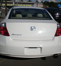 honda accord 2009 white coupe lx gasoline 4 cylinders front wheel drive automatic 13502