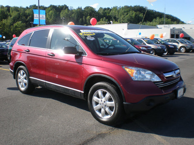 honda cr v 2008 maroon suv ex gasoline 4 cylinders front wheel drive automatic 13502