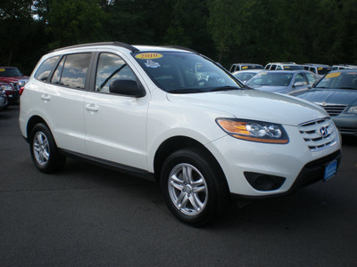 hyundai santa fe 2010 white suv gls gasoline 4 cylinders all whee drive automatic 13502