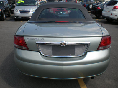 chrysler sebring 2005 green gasoline 6 cylinders front wheel drive automatic 13502