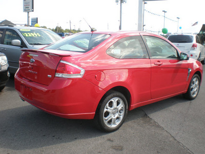 ford focus 2008 red coupe gasoline 4 cylinders front wheel drive automatic 13502