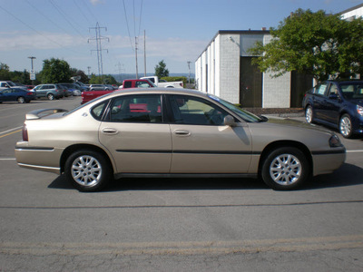 chevrolet impala 2004 tan sedan gasoline 6 cylinders front wheel drive automatic 13502