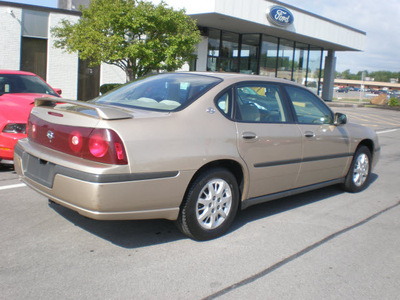 chevrolet impala 2004 tan sedan gasoline 6 cylinders front wheel drive automatic 13502