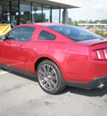 ford mustang 2010 red coupe gt gasoline 8 cylinders rear wheel drive automatic 13502